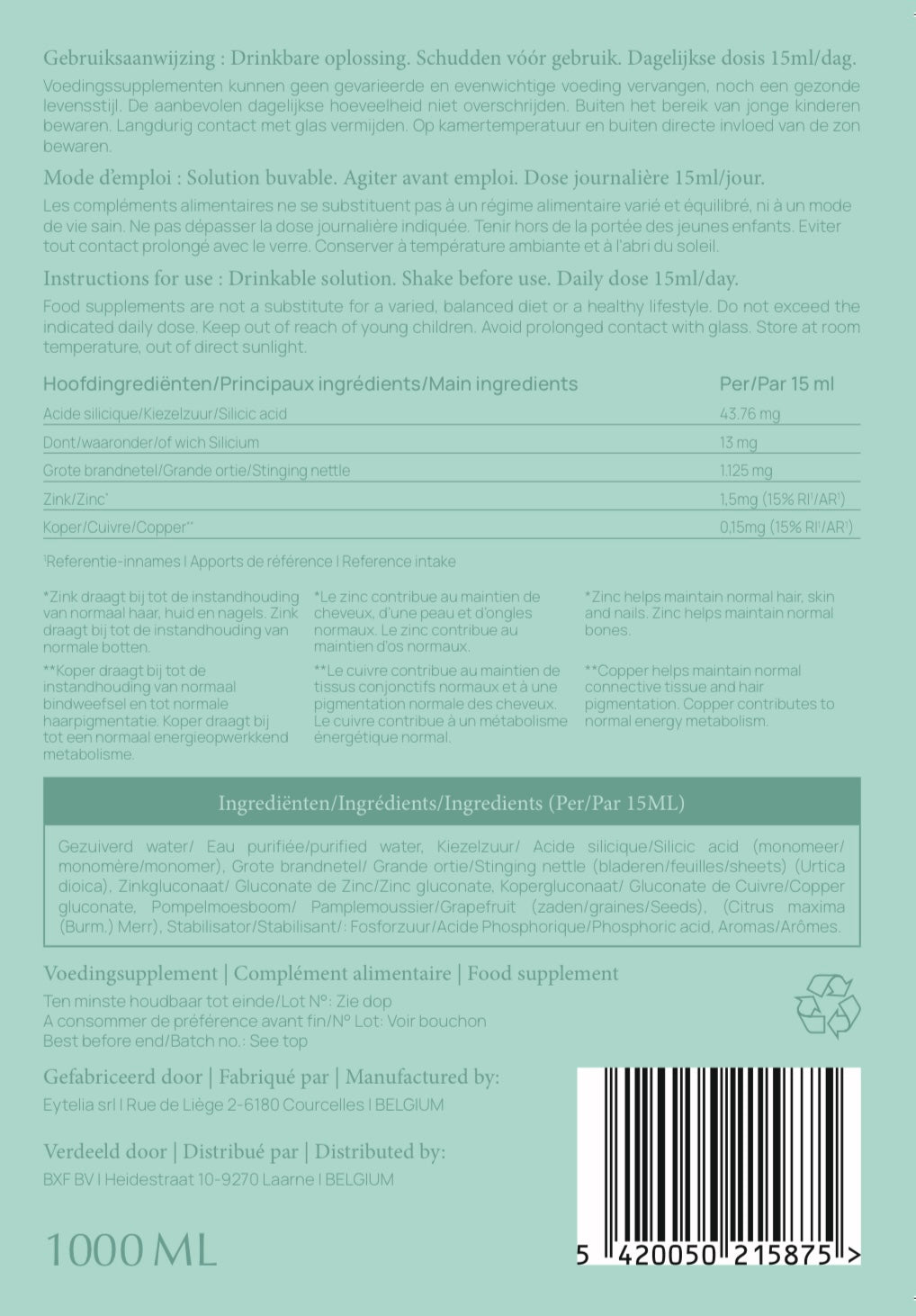 Ré Boost - Bioactivated silicium